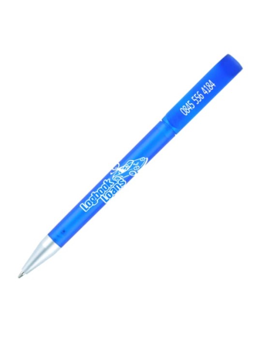 Plastic Pen Espace Elite Frost Retractable Penswith ink colour Blue/Black